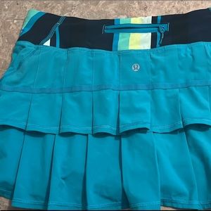 Lululemon Pacesetter skirt/skort
